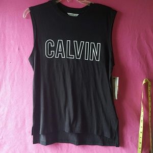 Black Calvin Klein Tank - small - NWT